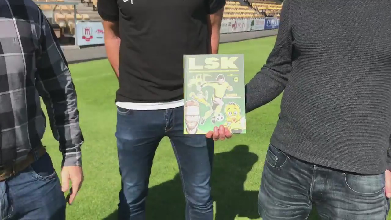 Vi møter forfatterene av tegneserieboka!